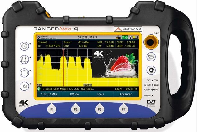 PROMAX廣播電視衛(wèi)星綜合測試儀RANGER Neo 4